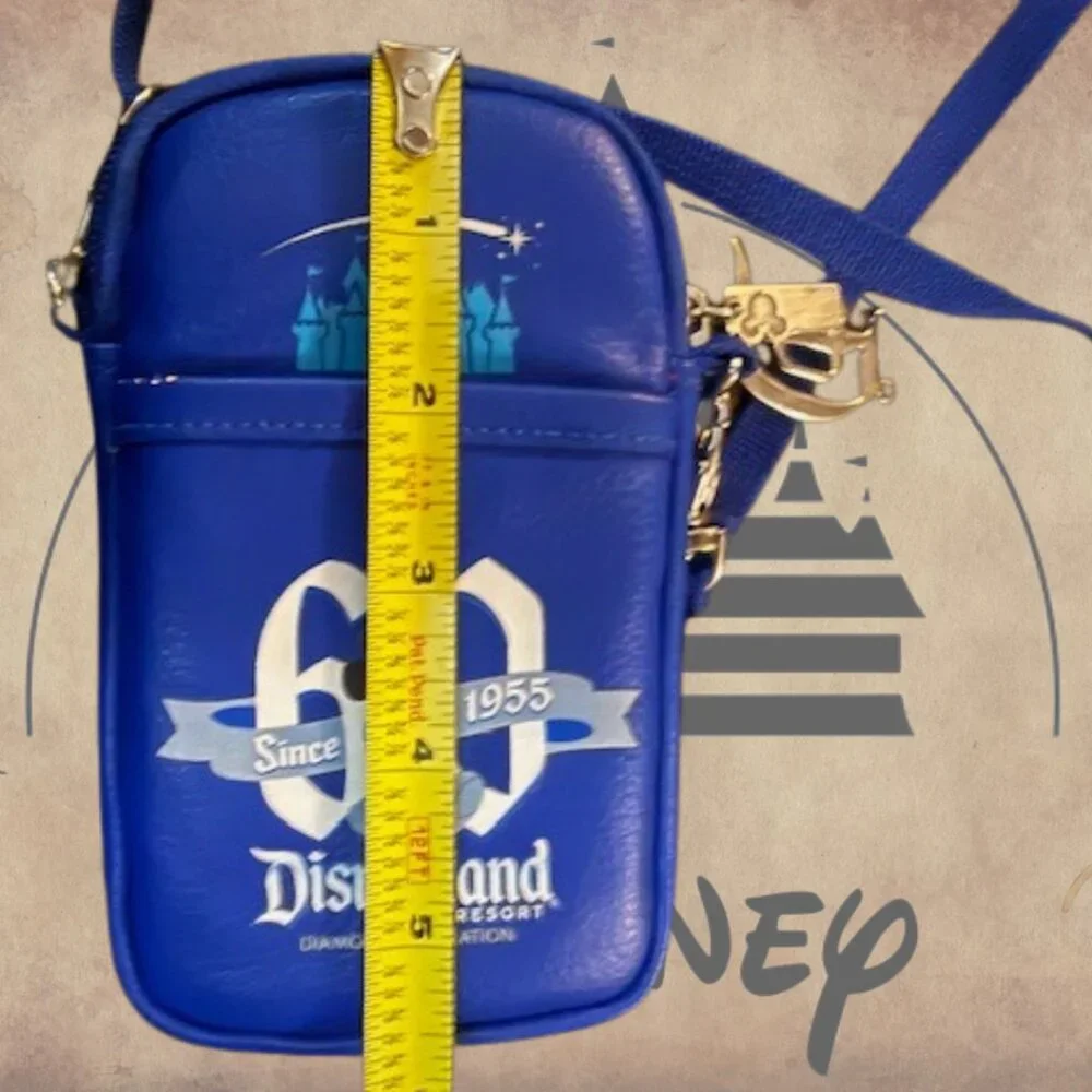 Disneyland 60th Anniversary Diamond Celebration Crossbody Bag – Rare Collector